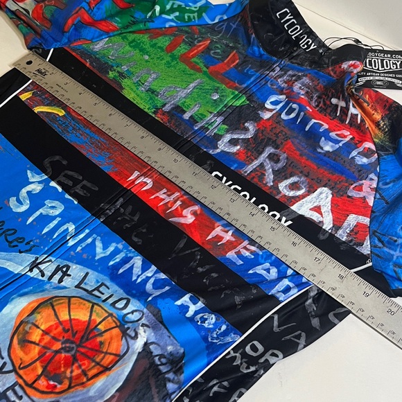 Cycology 8 Days a Week Long Sleeve cycling Jersey Size XL - Picture 7 of 10